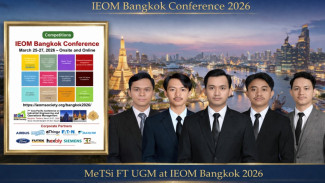 Mahasiswa UGM Menang Kompetisi Makalah Energi Terbarukan di Forum Internasional