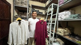 Kisah David UMKM Pekalongan, Merintis  C&L Fashion Hingga Tembus Pasar Nasional Lewat Shopee