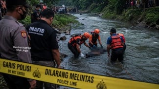 Pria Asal Sragen Ditemukan Meninggal di Sungai Cemara Karanganyar