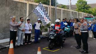Generasi Muda DIY Adu Keterampilan Safety Riding, Polda DIY Tekankan Pentingnya Keselamatan Berlalu Lintas