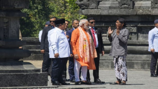 Prambanan Jadi Simbol Diplomasi Budaya, Prabowo-Modi Resmikan Kolaborasi Restorasi