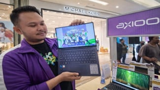 Axioo Perkuat Pasar Laptop Terjangkau di Jogja Laptop Festival 2026