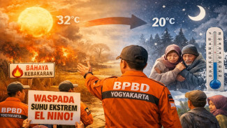 Suhu Ekstrem Akibat El Nino, BPBD Yogyakarta Ingatkan Warga Jaga Kesehatan dan Antisipasi Kebakaran