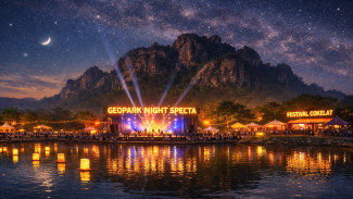 Festival Geopark Night Specta dan Cokelat Gunungkidul Jadi Simbol Sinergi Pariwisata dan Pertanian