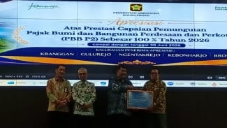 Lima Kalurahan di Kulonprogo Lunas PBB-P2, Realisasi Pajak Baru 71 Persen