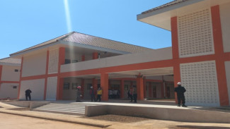 Finishing Dikebut, Gedung Sekolah Rakyat Jepara Siap Sambut Siswa Perdana