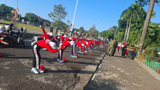 Digembleng TNI-Polri Selama 19 Hari, 28 Calon Paskibraka Jepara Siap Kibarkan Merah Putih
