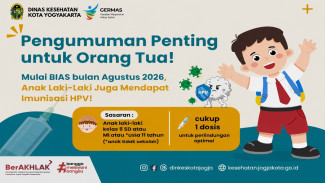 Kota Yogyakarta Perluas Imunisasi HPV untuk Anak Laki-Laki Mulai Agustus 2026