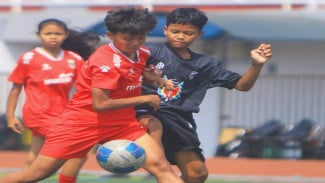 Timnas Garuda Putri U16 Terpikat Safin Pati Sports School U14, Latihan Bersama Jelang Laga Internasional