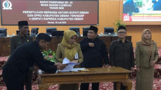 Rob, Pangan, dan UMKM Warnai Persetujuan Empat Raperda di DPRD Demak
