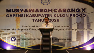 Gapensi Kulonprogo Gelar Muscab ke-10, Tekankan Mutu dan Kolaborasi di Tengah Lesunya Industri Konstruksi
