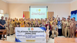Jawalens Diterapkan di SD Gunungkidul, Dorong Pembelajaran Aksara Jawa Berbasis Teknologi