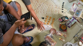 Peredaran Sabu dalam Jumlah Besar Terbongkar di Karanganyar, 105 Gram Dikemas 110 Paket