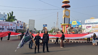 Kirab Merah Putih di Bandar Lampung Jadi Simbol Persatuan Menyambut HUT RI ke-81