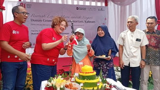 InJourney Destination Management Resmikan Rumah Layak Huni ke-56 di Kalasan Sleman