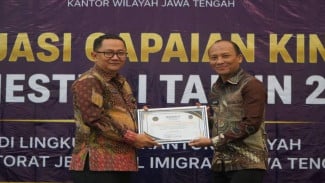 Evaluasi Capaian Kinerja, Imigrasi Wonosobo Borong Delapan Penghargaan Kinerja