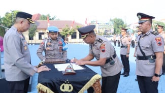 Gerbong Mutasi Polres Jepara Bergerak, Sejumlah PJU dan Kapolsek Berganti
