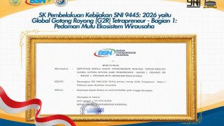 BSN Tetapkan SNI G2R Tetrapreneur, Gotong Royong Jadi Standar Nasional Wirausaha