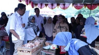Pasar Murah dan Bazar UMKM di Pajangan Diserbu Warga, Harga Bahan Pokok Jauh Lebih Murah dari Pasar