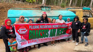 PNIB Salurkan 81.000 Liter Air Bersih, Serukan Solusi Permanen Krisis Kekeringan