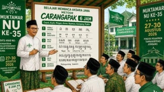 Dari Tambakberas, Aksara Jawa Didorong Menjadi Gerakan Kebudayaan Baru