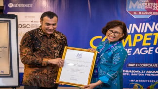 UGM Terima Apresiasi Reposisi Brand di Festival Pemasaran Indonesia