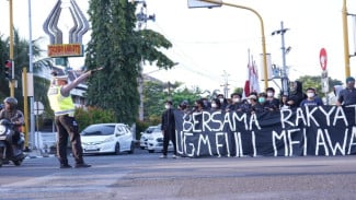 Kisruh Aksi Mahasiswa UGM di Simpang Gramedia, Polda DIY Pastikan Keamanan dengan Pendekatan Humanis