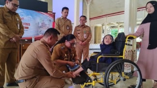 Pemkab Gunungkidul Tegaskan Komitmen Inklusif, Salurkan Bantuan Alat Bantu Disabilitas
