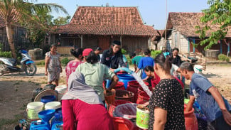 PNIB dan Banser Pasok 135 Ribu Liter Air Bersih, Warga Grobogan Terbantu di Tengah Kekeringan Ekstrem