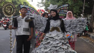 Kreativitas Daur Ulang Warnai Karnaval HUT ke-270 Kota Yogyakarta