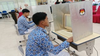Ribuan Murid Madrasah Kulonprogo Gelar Pemilos Serentak, Belajar Demokrasi Sejak Dini