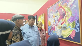 40 Karya Perupa Kulonprogo Dipamerkan, Usung Semangat “Tatag”