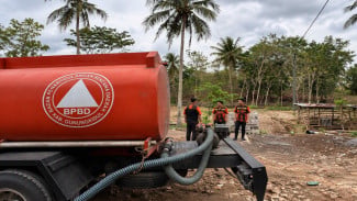 HUT SAPMA PP Nasional, SAPMA Pemuda Pancasila DIY Salurkan Air Bersih untuk Warga Terdampak Kekeringan di Gunungkidul