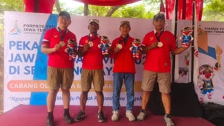 PERBAKIN Karanganyar Koleksi 4 Perak di Porprov Jateng, Ilyas Akui Persaingan Makin Sengit