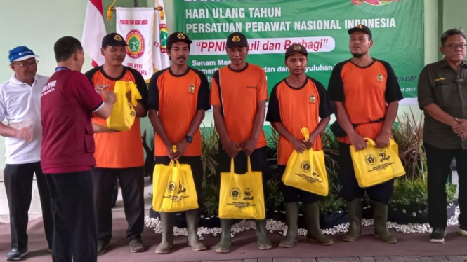 Apresiasi Penggerak Bank Sampah di Kota Jogja dari PPNI Kota Jogja