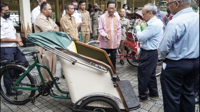 Becak Listrik, destinasi baru menikmati Malioboro