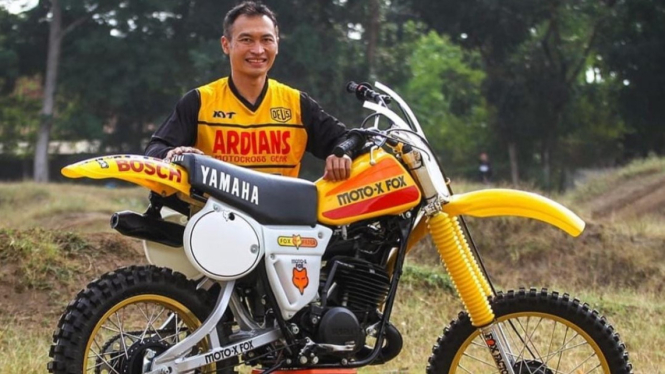 Irwan Ardiansyah atau Dian Crystal, legenda motorcross