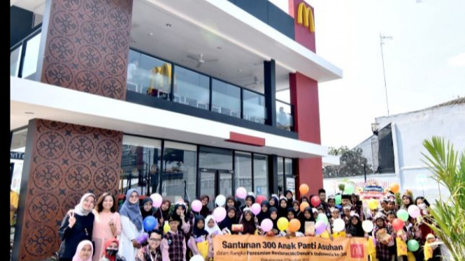 Restoran ke 300 McDonalds di Pekalongan