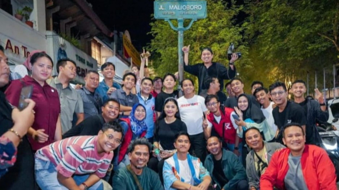 Ketum PSI Kaesang Pangarep di Yogyakarta