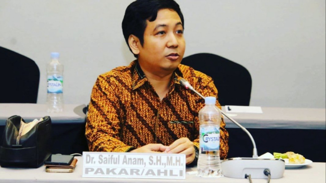 Pengamat politik Saiful Anam