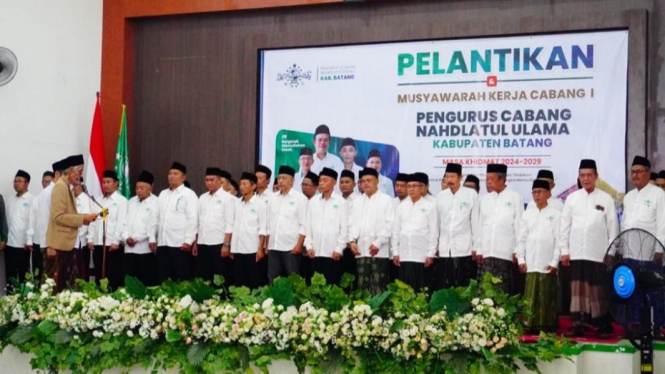 Pelantikan pengurus PCNU Kabupaten Batang