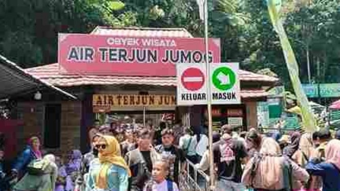 Liburan Maulid Nabi wisata Air Terjun Jumog masih jadi Idola