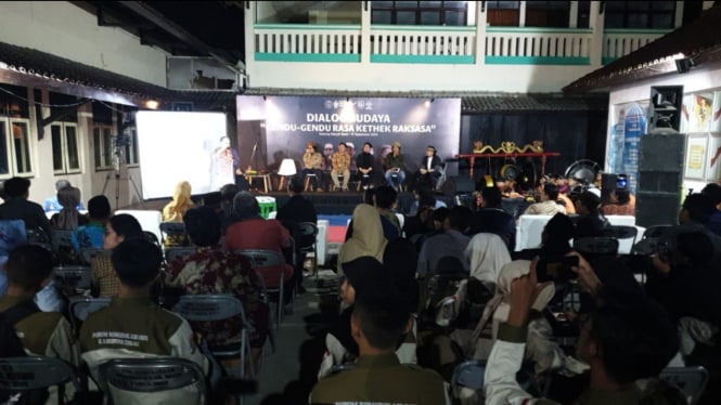 Acara Dialog Budaya bertajuk "Gendhu-Gendhu Rasa Kethek Raksasa" .