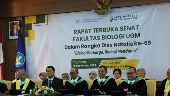 Rapat Terbuka Senat Fakultas Biologi UGM