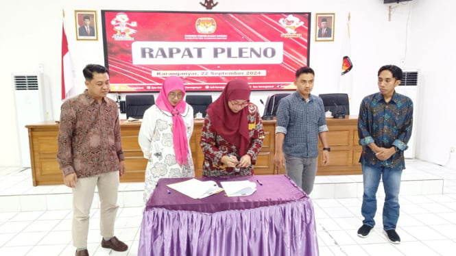 KPU resmi tetapkan dua Paslon di Pilkada