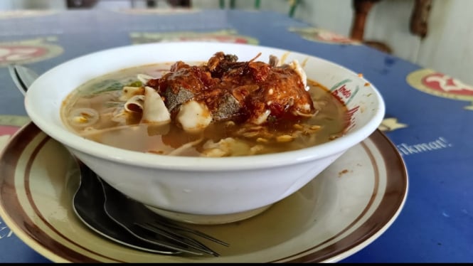 Soto Babat khas Brebes pak Dahlan