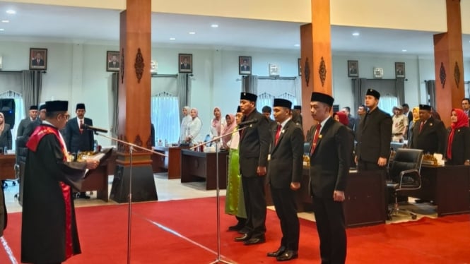 Pimpinan DPRD Karanganyar baru