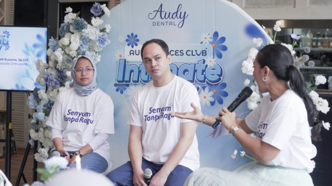 Edukasi ortodonti dalam AUDY Braces Club Intimate Day