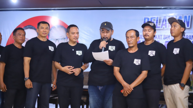 Para Senior Panser Biru Dukung Yoyok-Joko