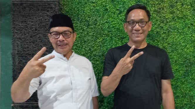 Calon Walikota dan Wakil Walikota Yogya nomor 2 Hasto-Wawan